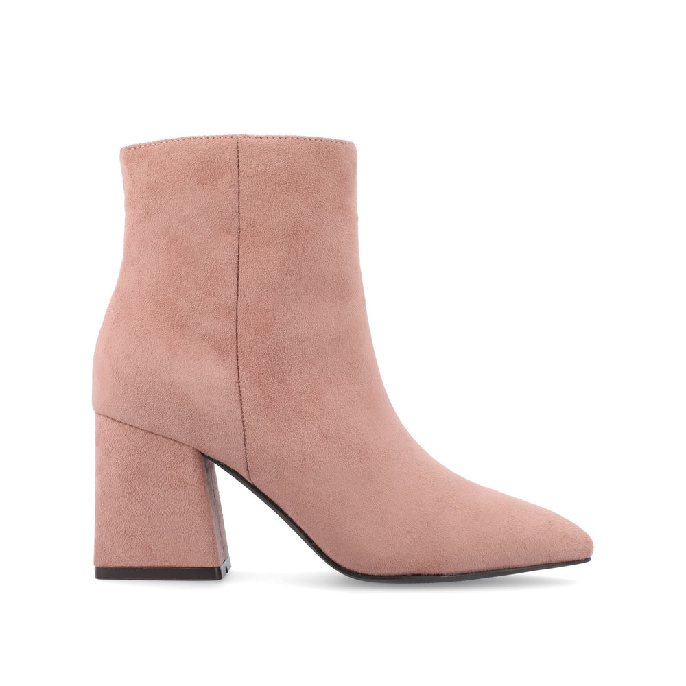 SORREN BLOCK-HEELED BOOTIES IN PATENT