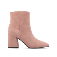 SORREN BLOCK-HEELED BOOTIES IN PATENT