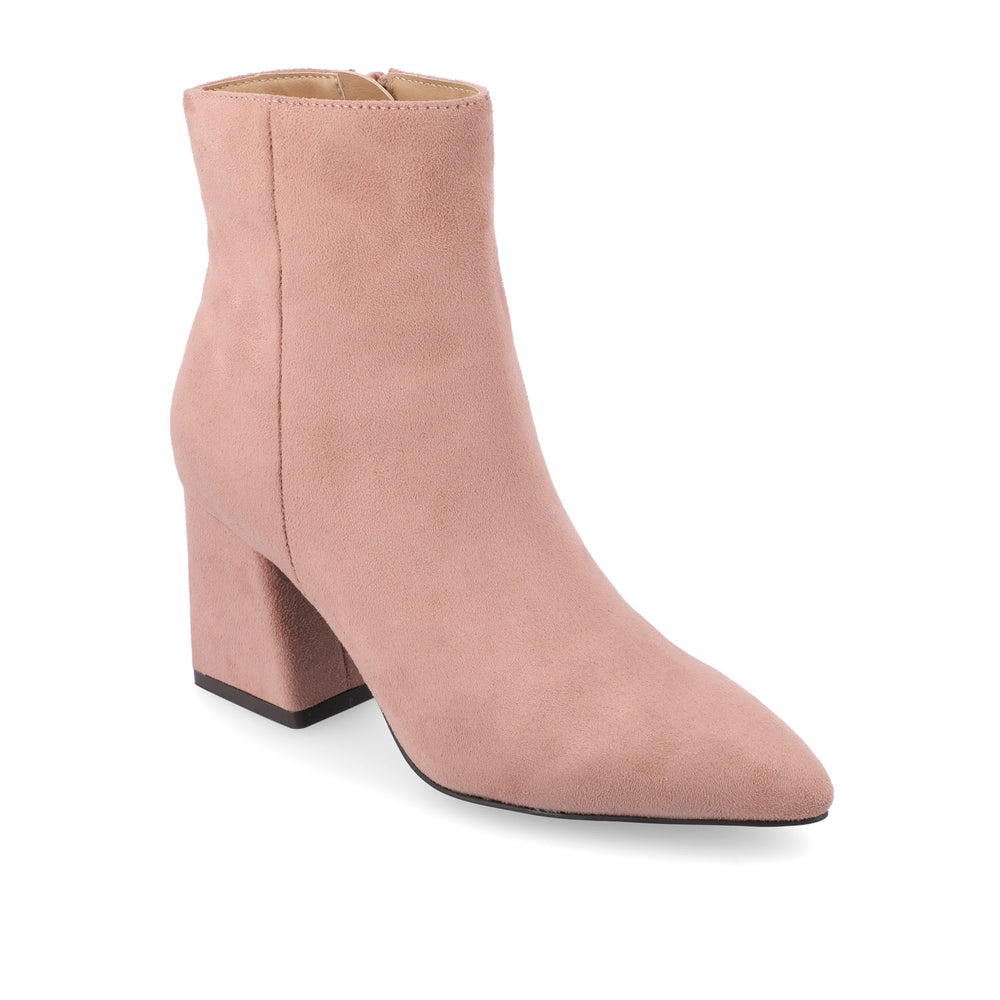 SORREN BLOCK-HEELED BOOTIES IN PATENT