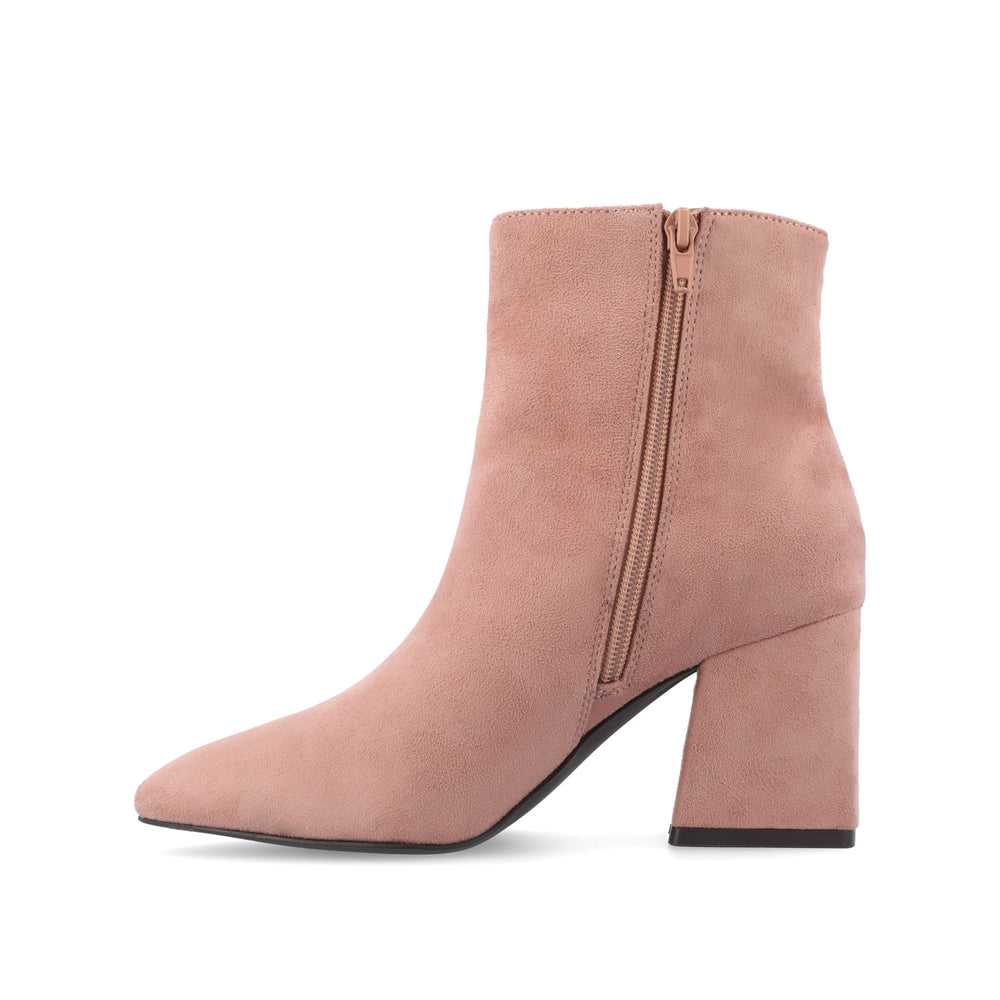 SORREN BLOCK-HEELED BOOTIES IN PATENT