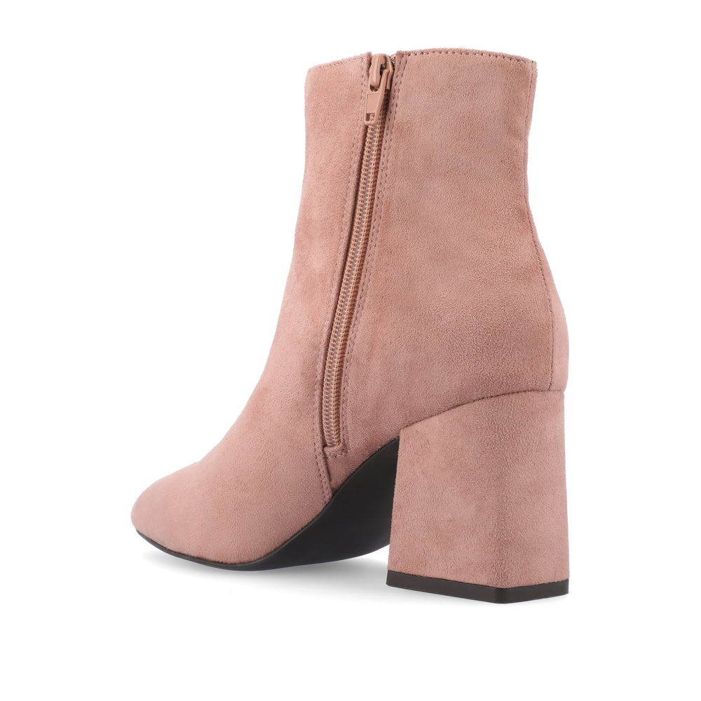 SORREN BLOCK-HEELED BOOTIES IN PATENT