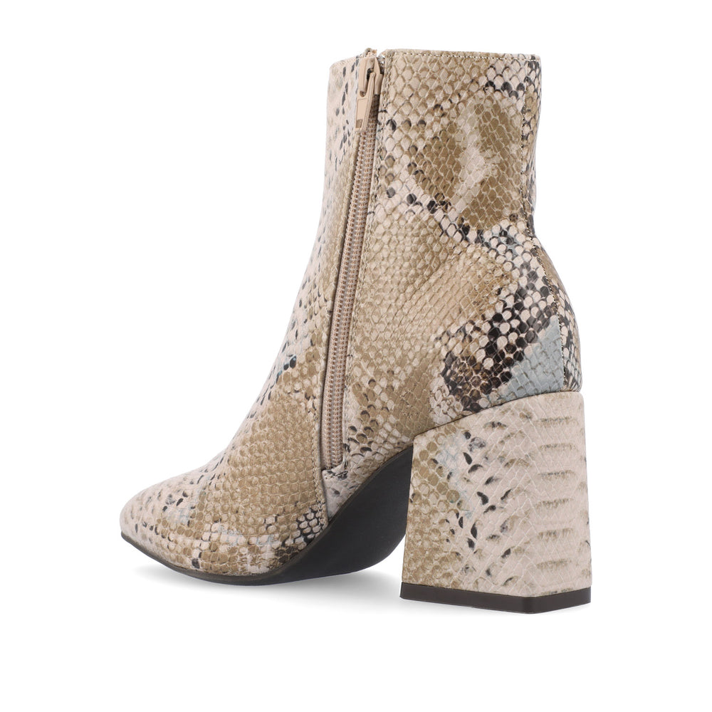 SORREN BLOCK-HEELED BOOTIES IN PATENT