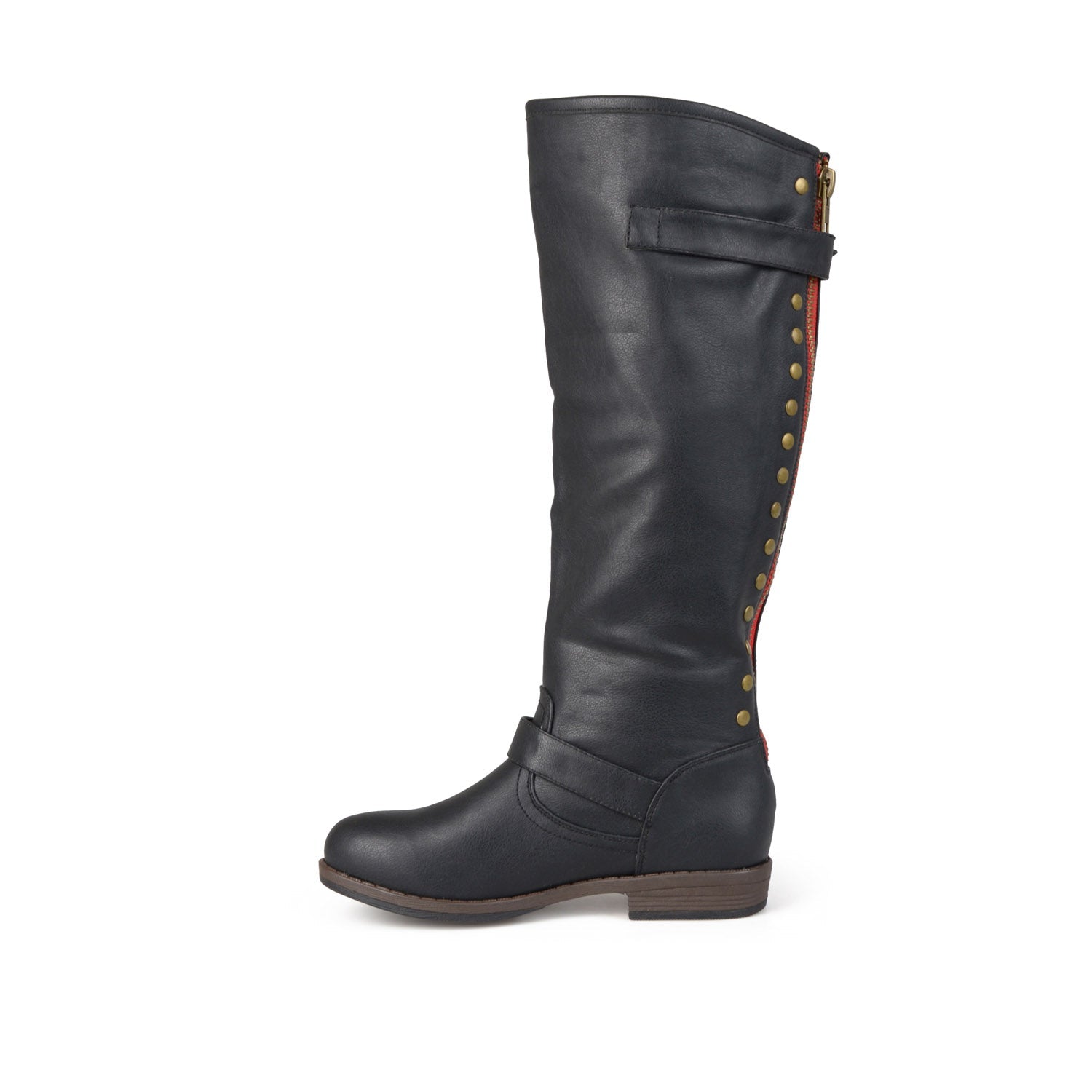 SPOKANE RIDING BOOTS IN WIDE CALF - Black