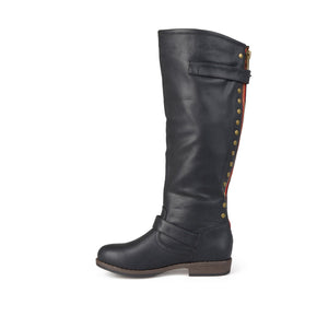SPOKANE RIDING BOOTS IN X-WIDE CALF - Black