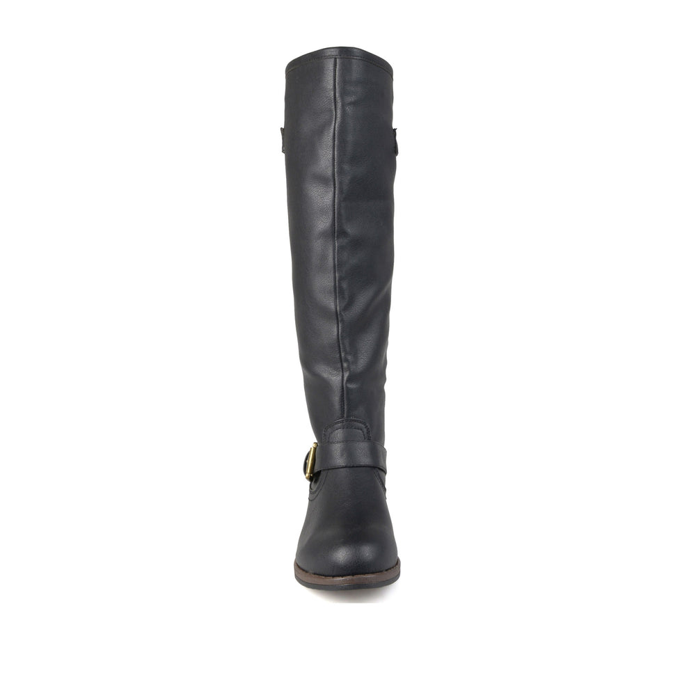 SPOKANE RIDING BOOTS IN FAUX LEATHER