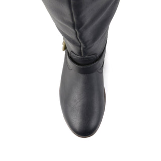 SPOKANE RIDING BOOTS IN X-WIDE CALF