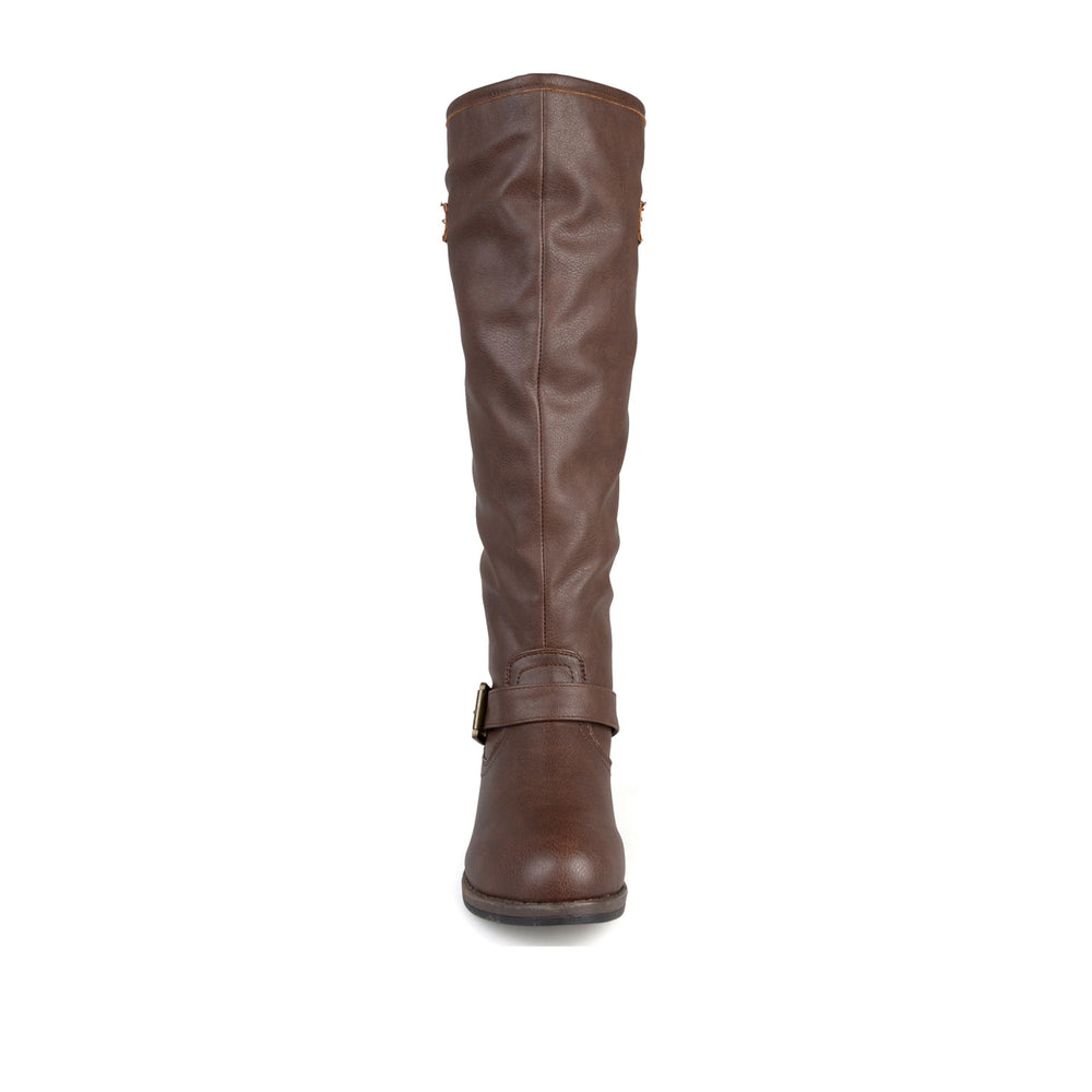 SPOKANE RIDING BOOTS IN FAUX LEATHER