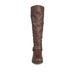 SPOKANE RIDING BOOTS IN X-WIDE CALF - Brown