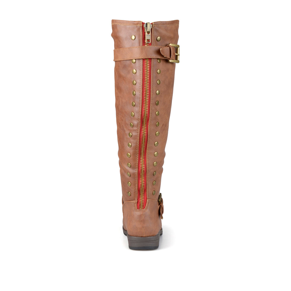 SPOKANE RIDING BOOTS IN FAUX LEATHER