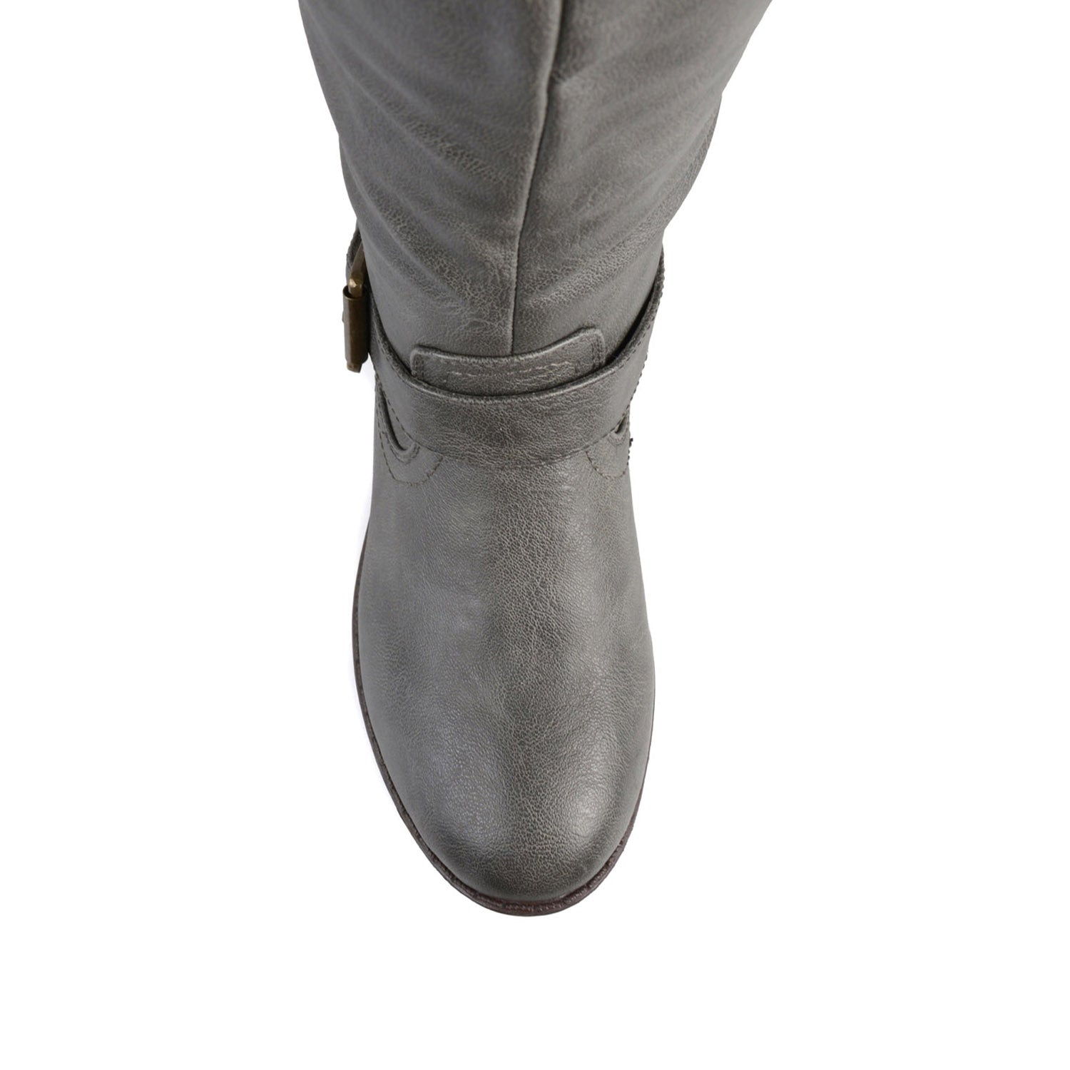 SPOKANE RIDING BOOTS IN X-WIDE CALF - Dark Grey