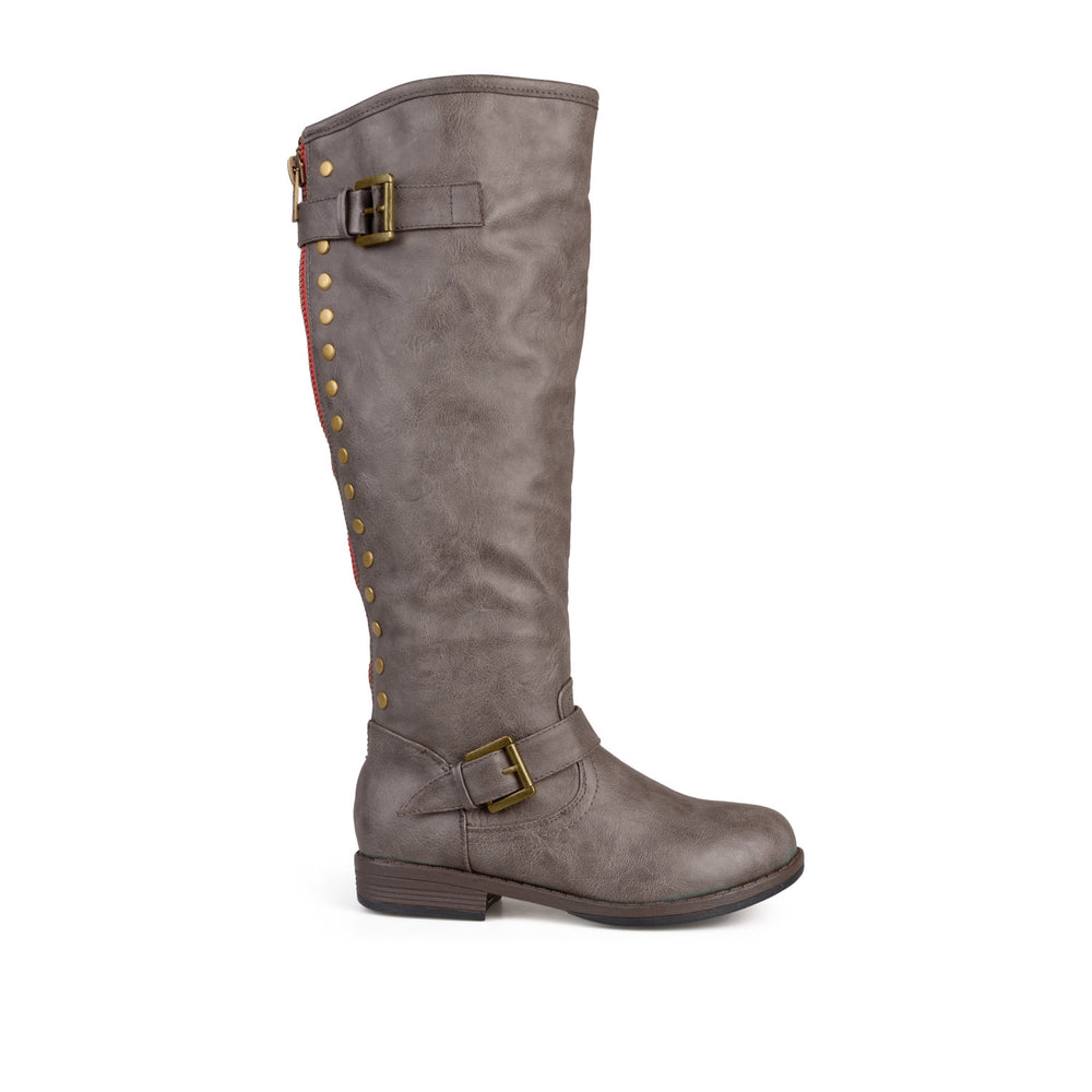 SPOKANE RIDING BOOTS IN FAUX LEATHER