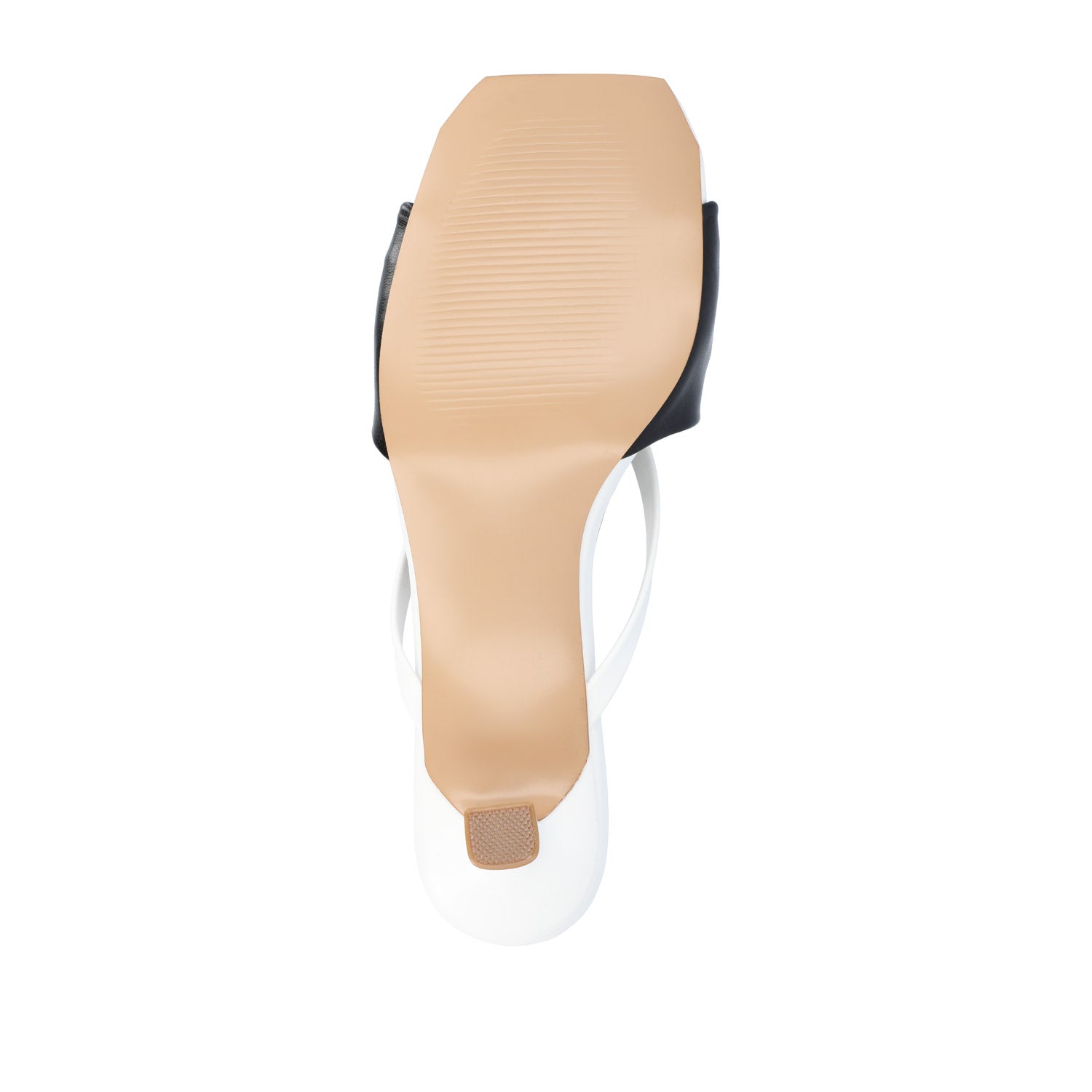 STARLING VEGAN LEATHER KITTEN HEELS IN WIDE - Black