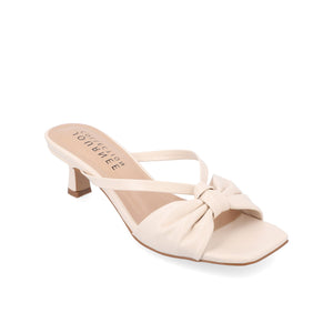 STARLING SLIP ON KITTEN HEELS IN STATEMENT - Ivory