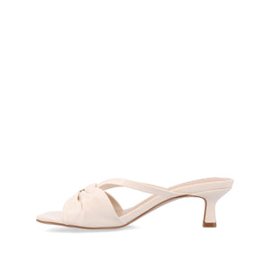 STARLING SLIP ON KITTEN HEELS IN STATEMENT - Ivory
