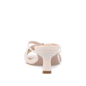 STARLING SLIP ON KITTEN HEELS IN STATEMENT - Ivory