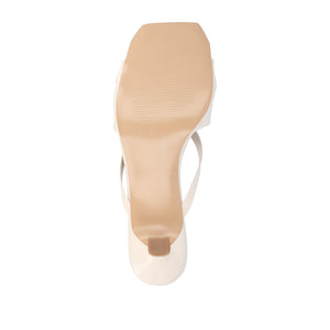 STARLING SLIP ON KITTEN HEELS IN STATEMENT - Ivory