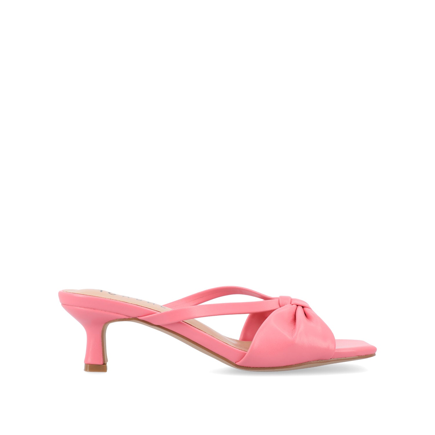 STARLING STATEMENT KITTEN HEELS IN WIDE - Pink