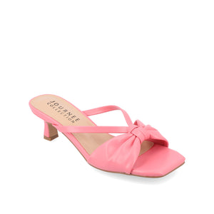 STARLING SLIP ON KITTEN HEELS IN STATEMENT - Pink