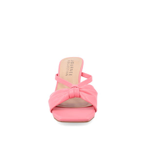 STARLING SLIP ON KITTEN HEELS IN STATEMENT - Pink