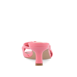 STARLING SLIP ON KITTEN HEELS IN STATEMENT - Pink