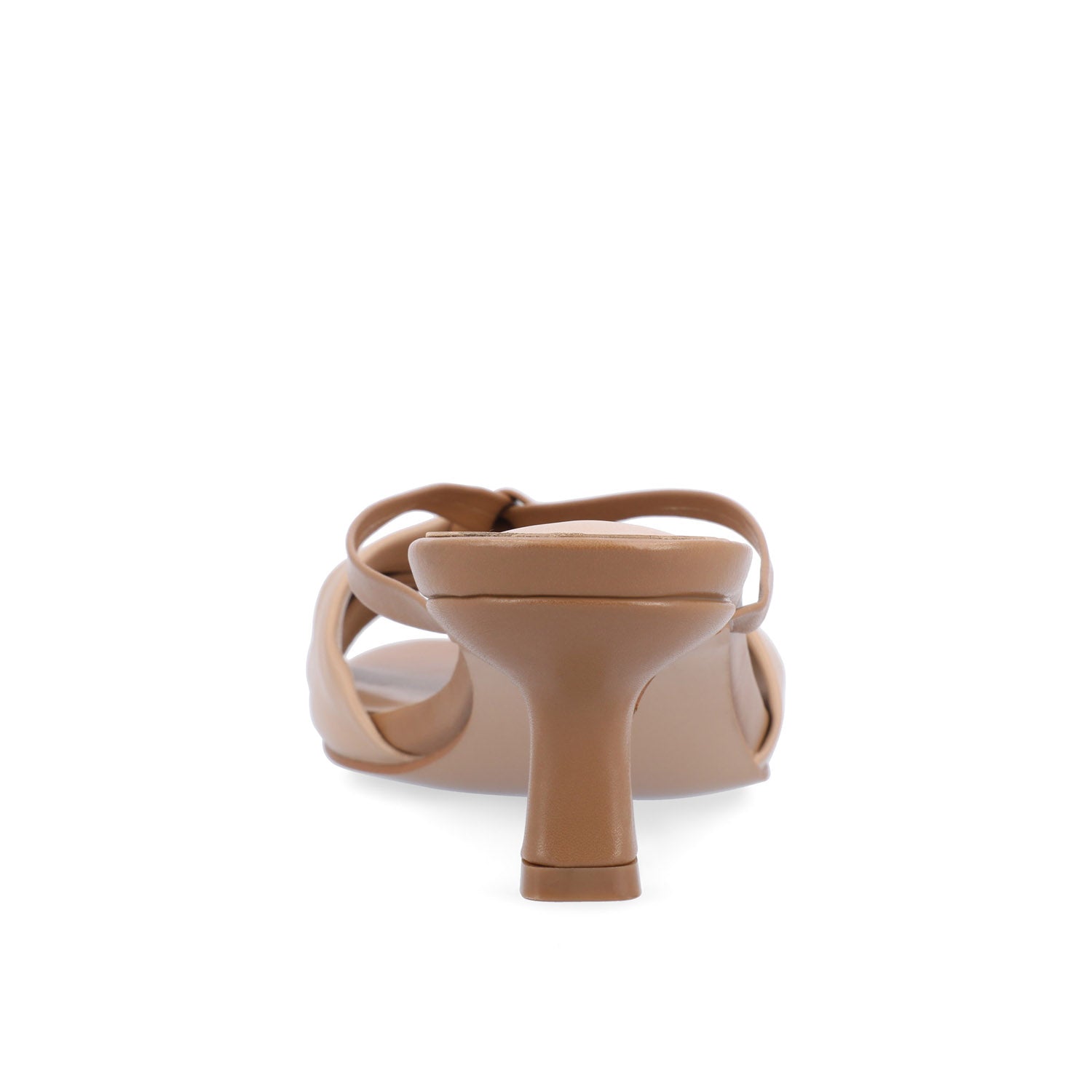 STARLING SLIP ON KITTEN HEELS IN STATEMENT - Tan