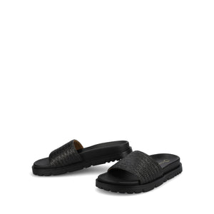 STARR SLIP ON SPORT SANDALS - Black