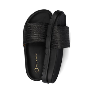 STARR SLIP ON SPORT SANDALS - Black