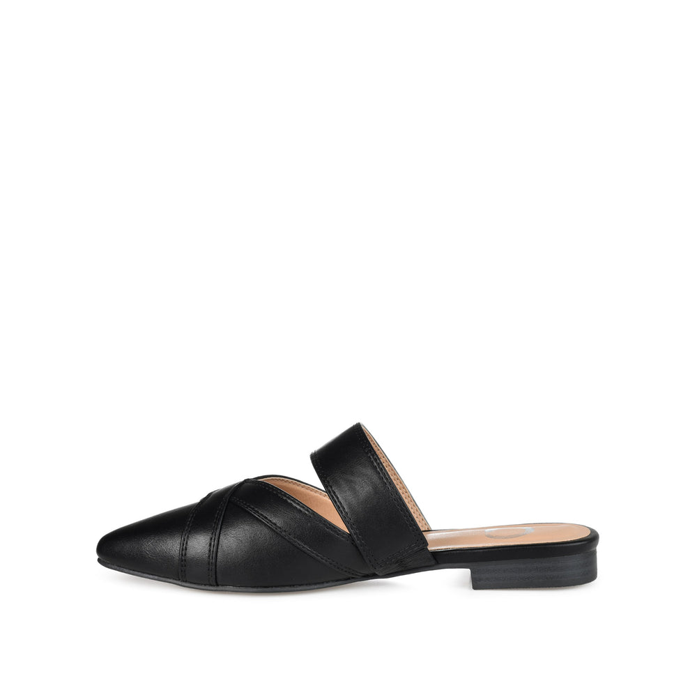 STASI MULE FLATS IN FAUX LEATHER