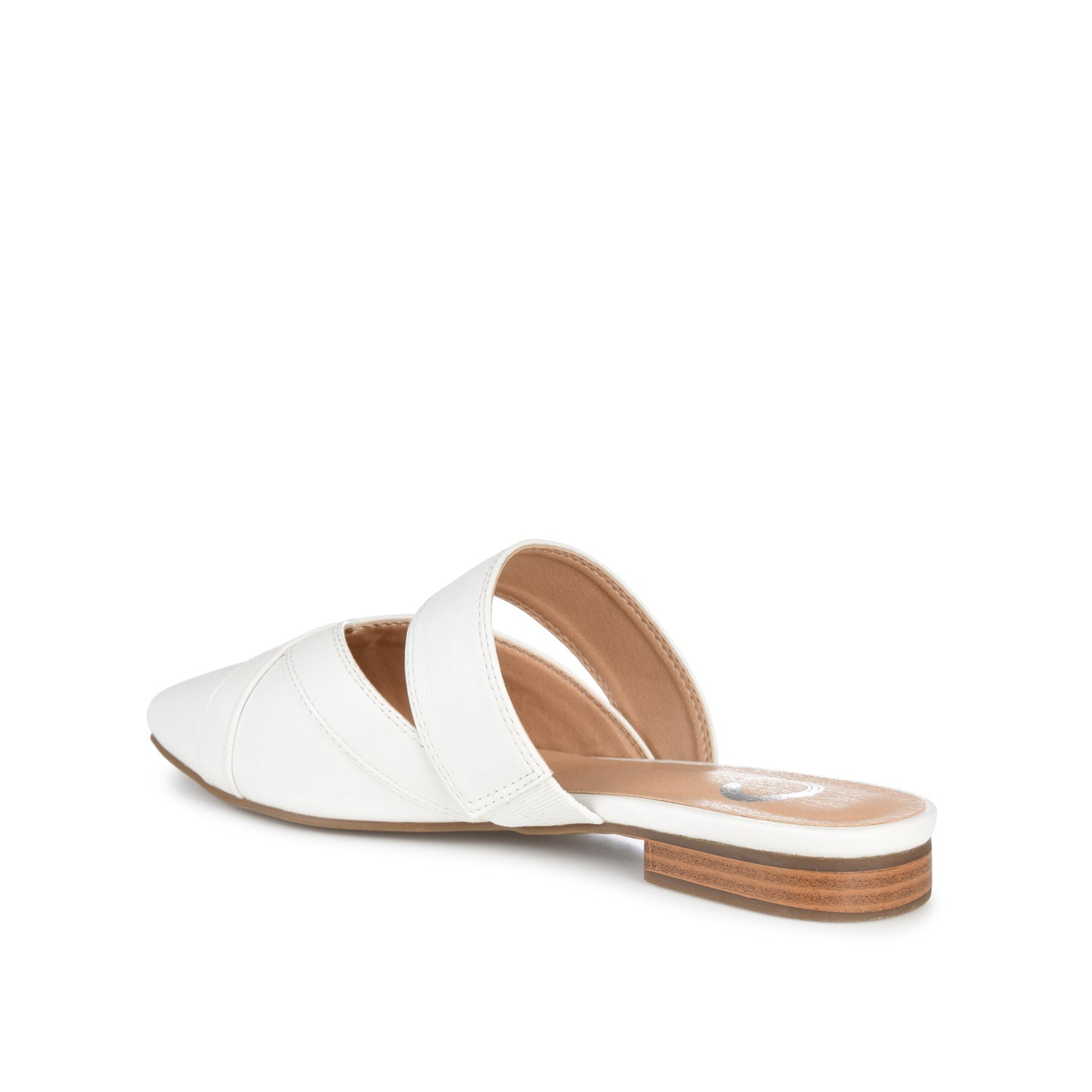 STASI MULE FLATS IN NARROW - White