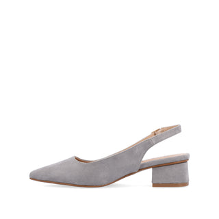 SYLVIA LOW BLOCK HEELS IN WIDE