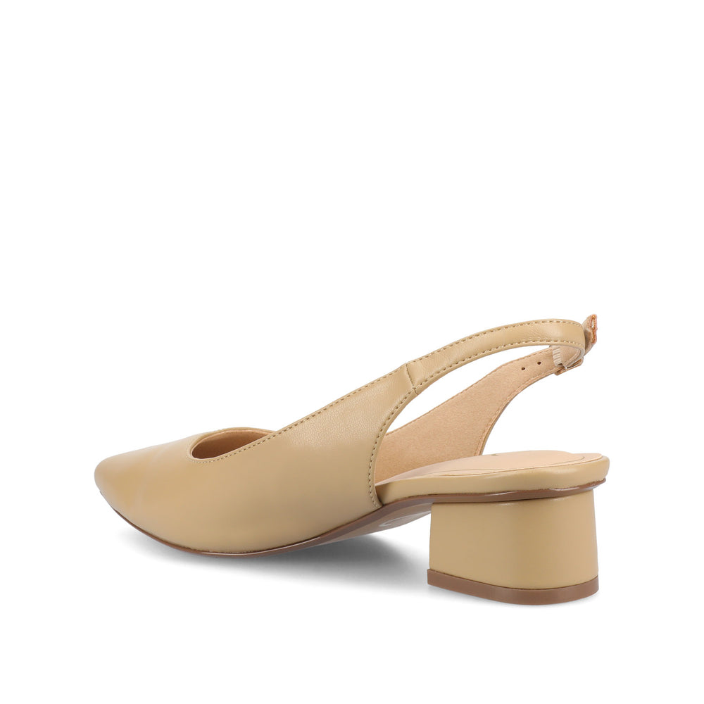 SYLVIA LOW BLOCK HEELS IN WIDE