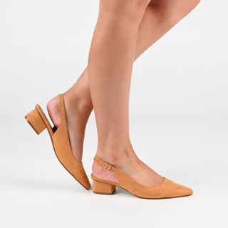 SYLVIA LOW BLOCK HEELS IN WIDE