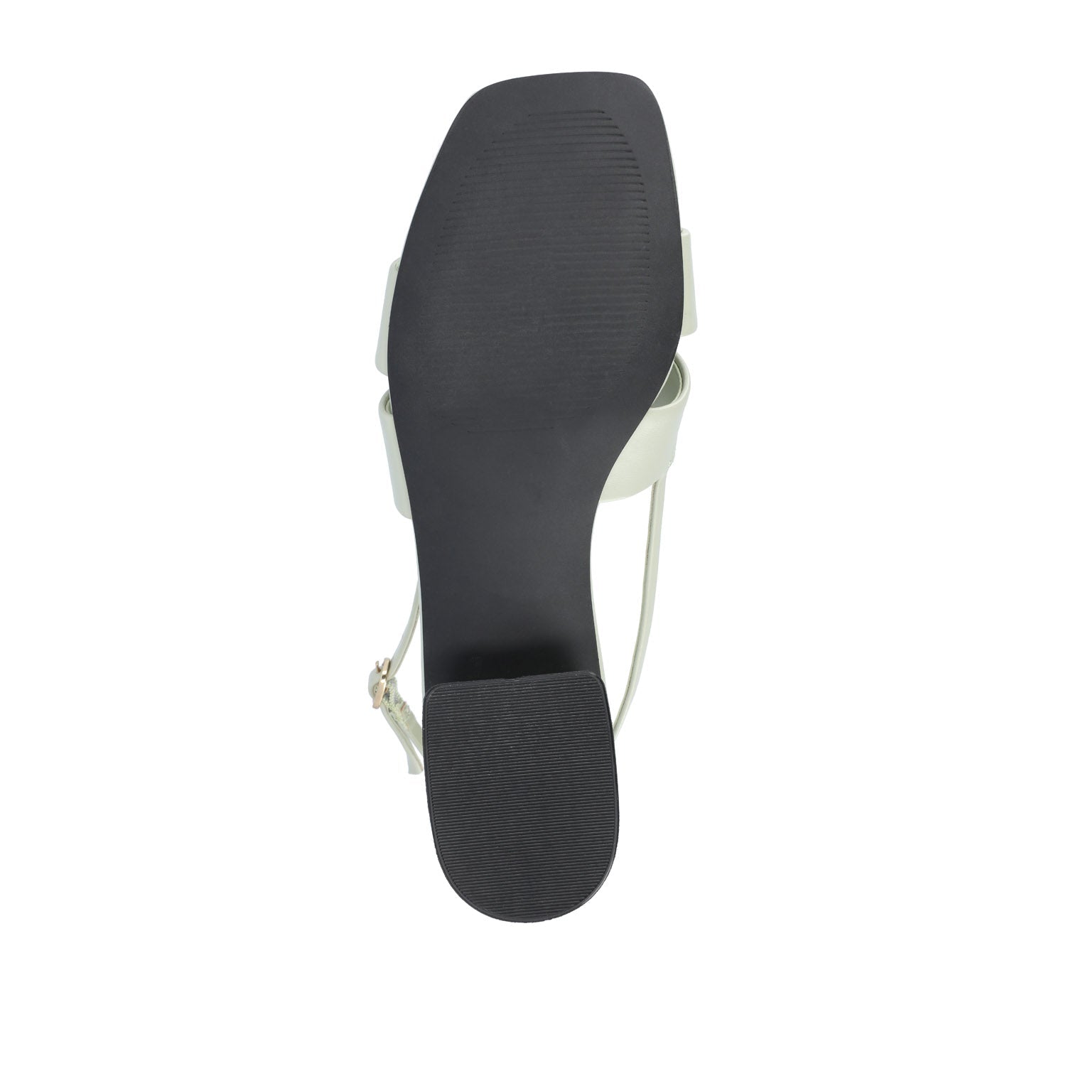 TABATHA LOW BLOCK HEELS IN VEGAN LEATHER IN WIDE - Sage