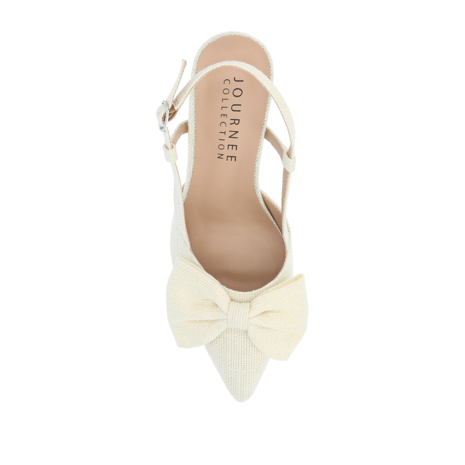 TAILYNN BLOCK PUMP HEELS IN WIDE - Cream