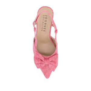 TAILYNN BLOCK PUMP HEELS IN WIDE - Pink