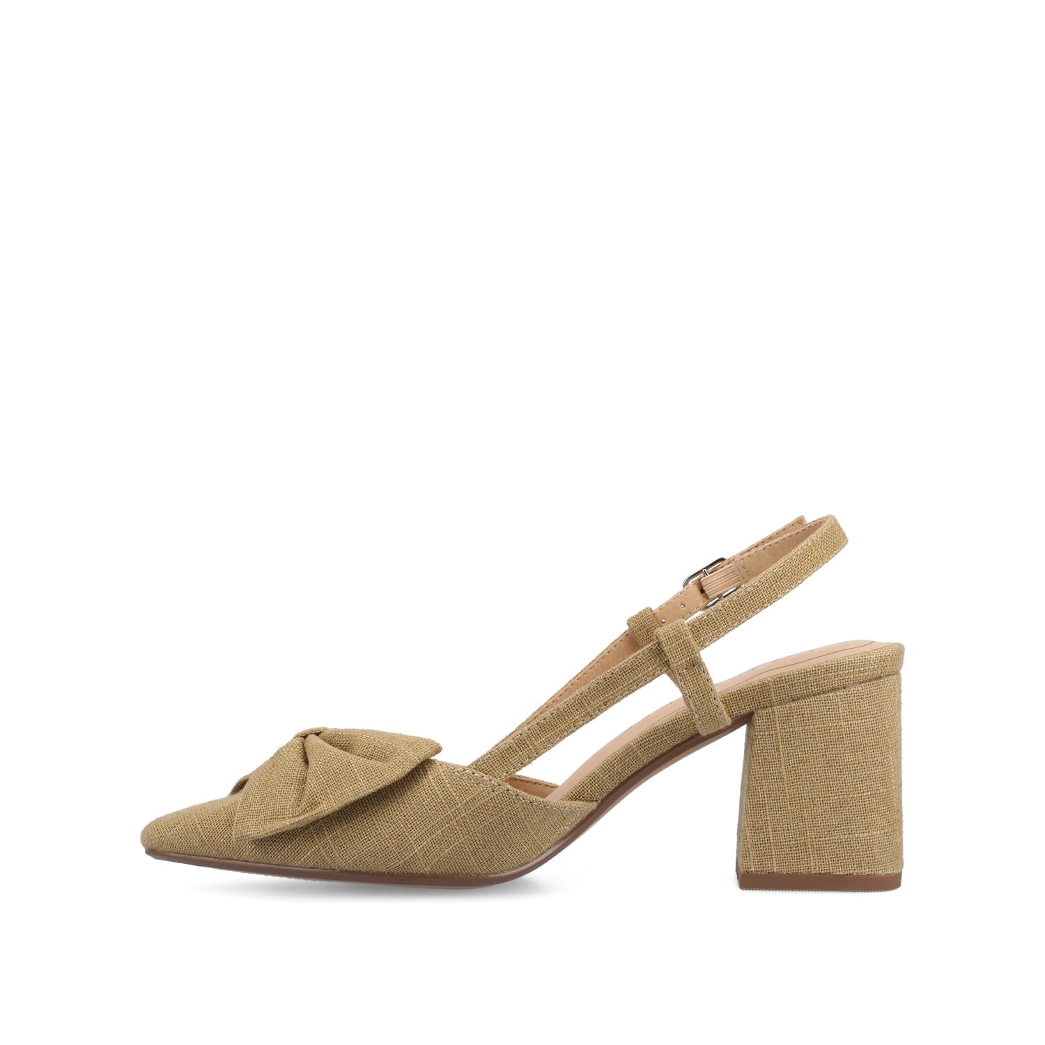 TAILYNN SLINGBACK BLOCK HEELS IN STATEMENT - Wheat
