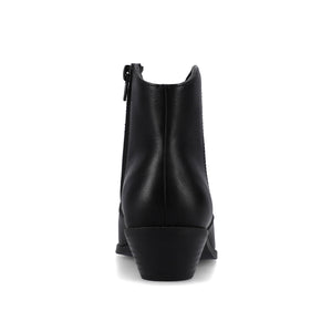 TALIAH WESTERN ANKLE BOOTIES - Black