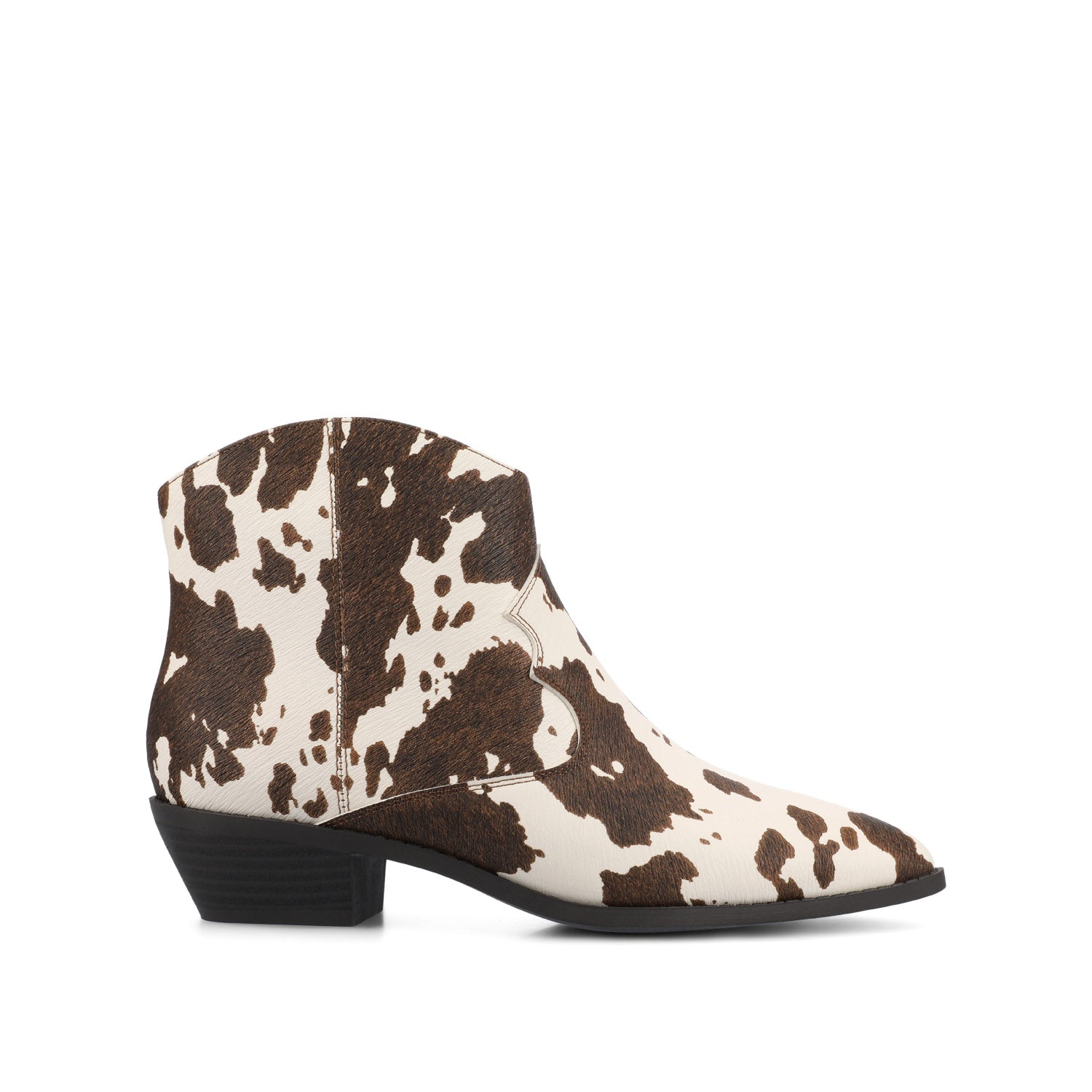 TALIAH WESTERN ANKLE BOOTIES - Cow