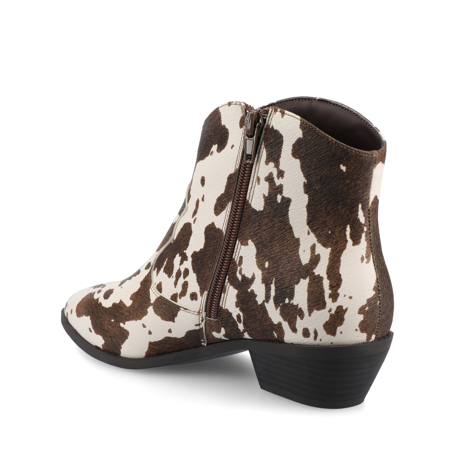 TALIAH WESTERN ANKLE BOOTIES - Cow
