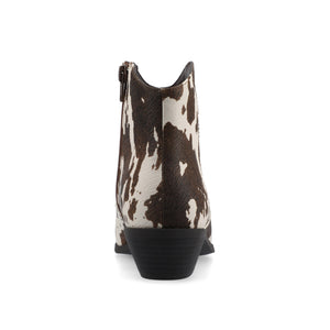 TALIAH WESTERN ANKLE BOOTIES - Cow
