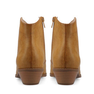 TALIAH WESTERN ANKLE BOOTIES IN WIDE