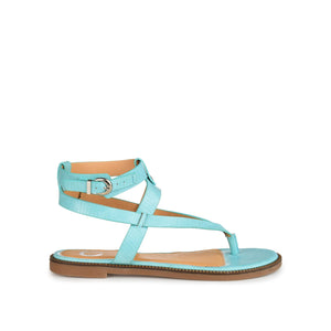 TANGIE MULTI STRAP SANDALS IN VEGAN LEATHER - Blue