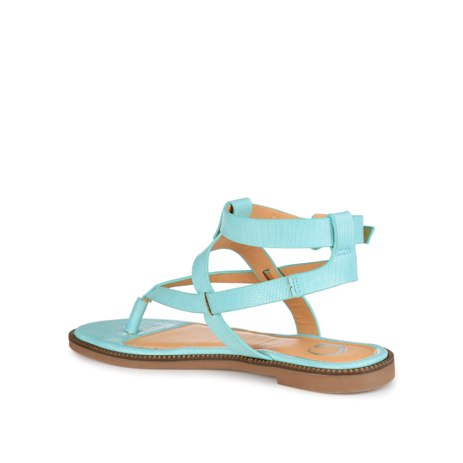 TANGIE MULTI STRAP SANDALS IN VEGAN LEATHER - Blue
