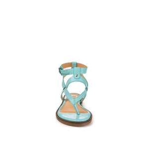 TANGIE MULTI STRAP SANDALS IN FAUX LEATHER