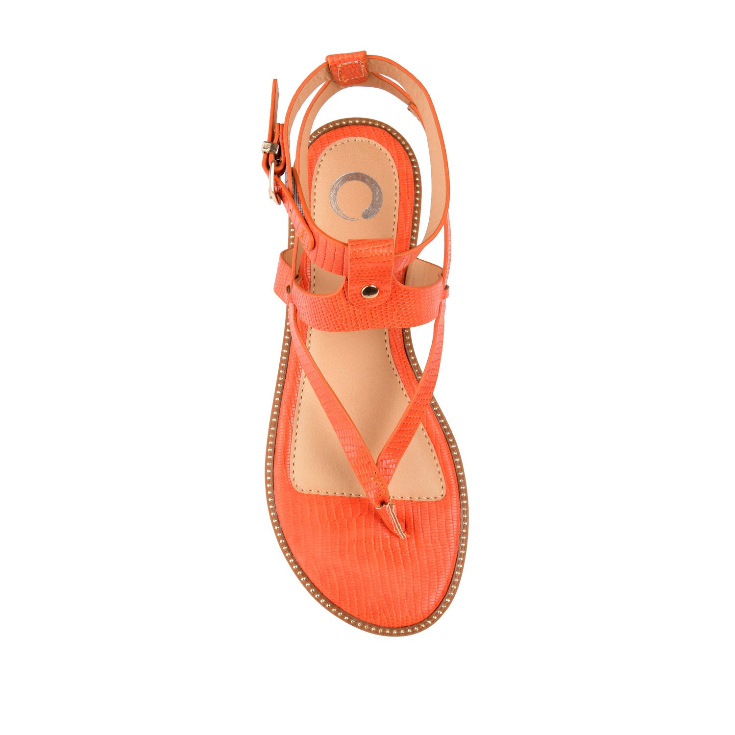 TANGIE MULTI STRAP SANDALS IN FAUX LEATHER
