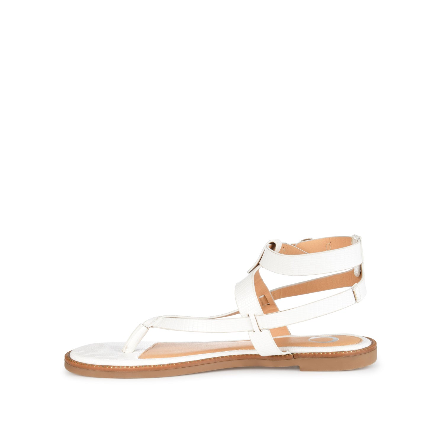 TANGIE MULTI STRAP SANDALS IN FAUX LEATHER