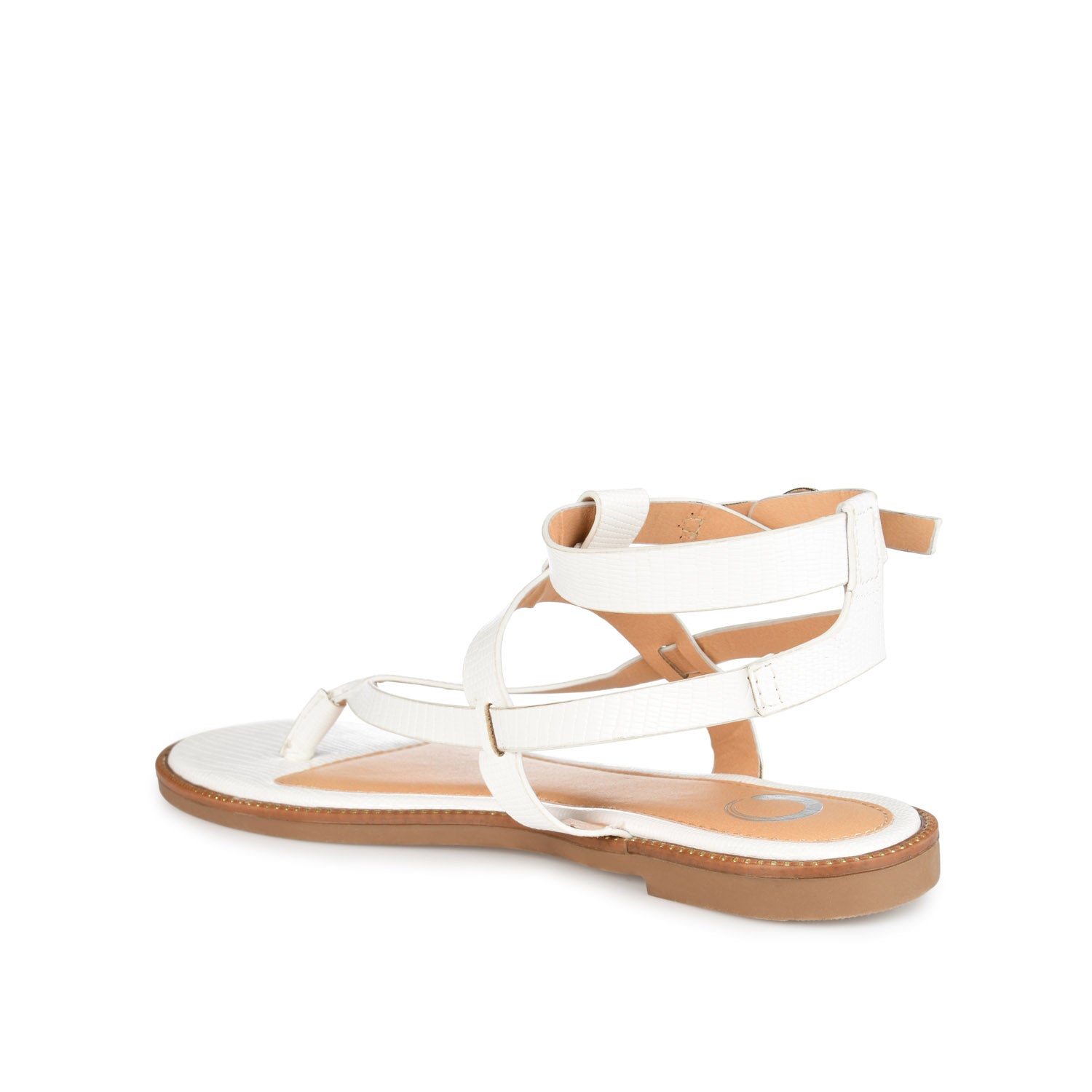 TANGIE MULTI STRAP SANDALS IN FAUX LEATHER