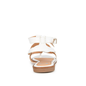 TANGIE MULTI STRAP SANDALS IN VEGAN LEATHER - White