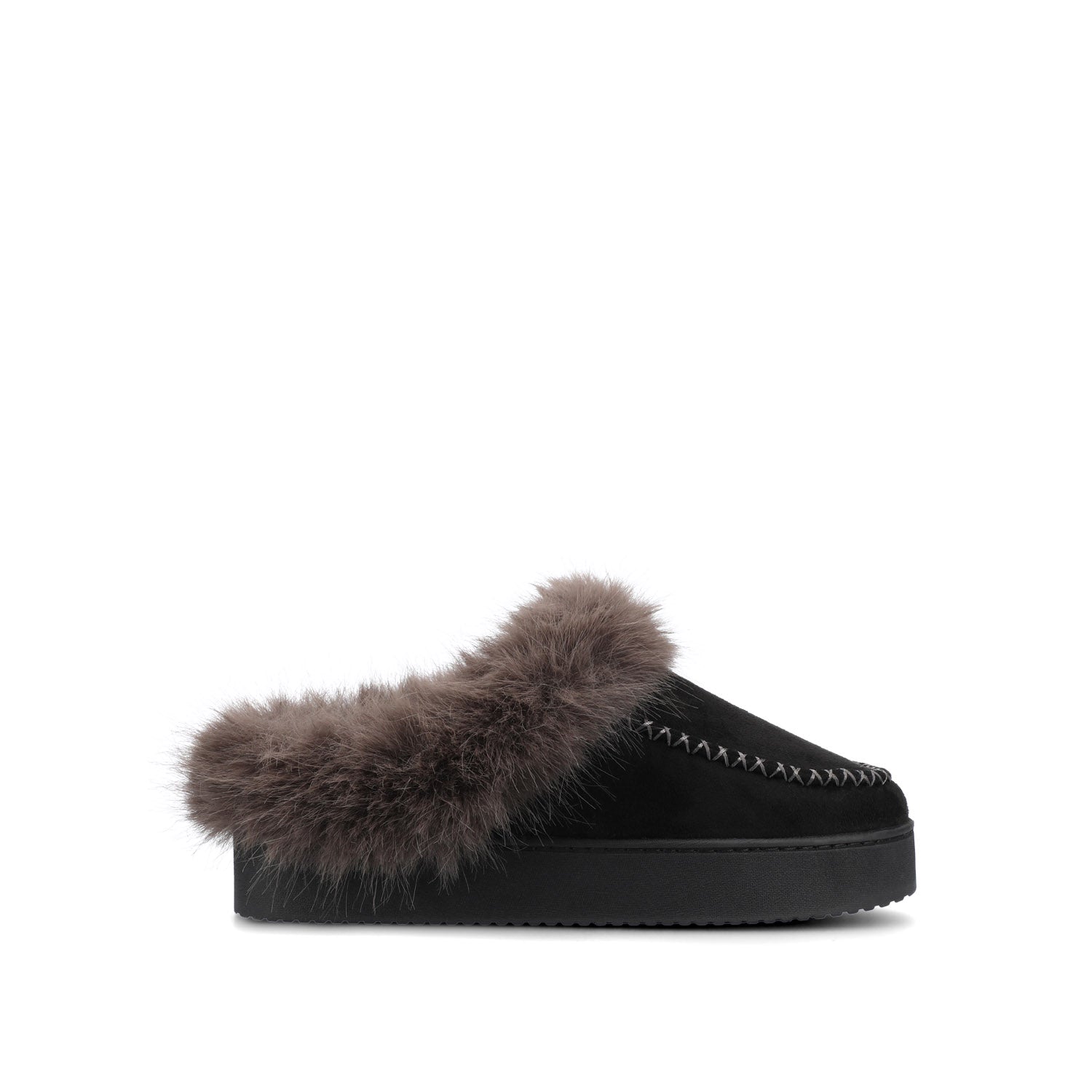 TARAN MULE SLIPPER - Black