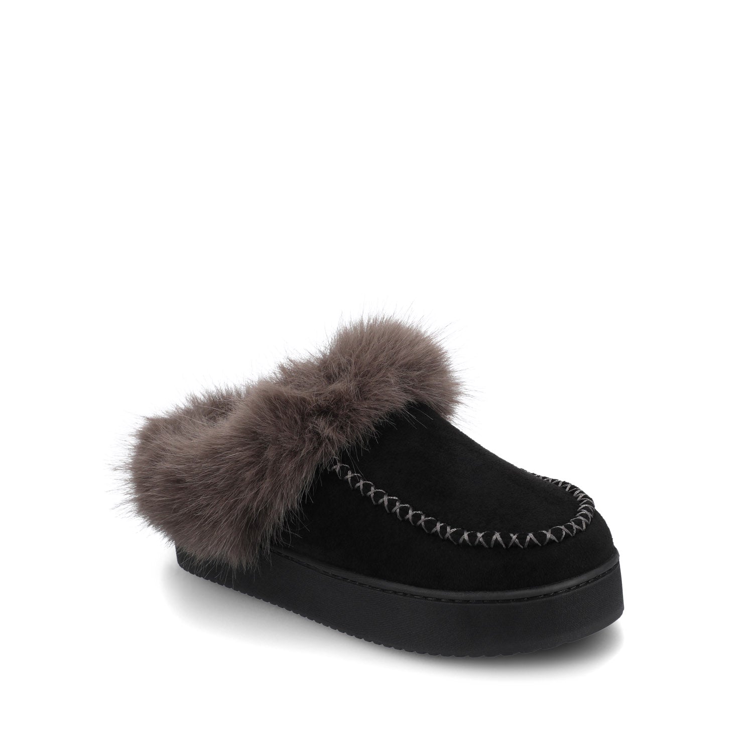 TARAN MULE SLIPPER - Black